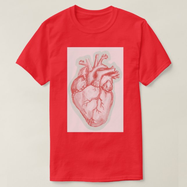 anatomical heart 1 T-Shirt (Design Front)