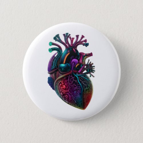Anatomical Heart  3 Button