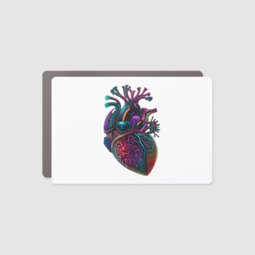 Anatomical Heart  3 Car Magnet