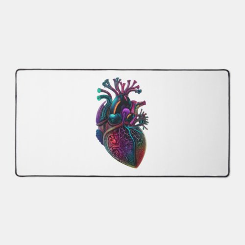Anatomical Heart  3 Desk Mat