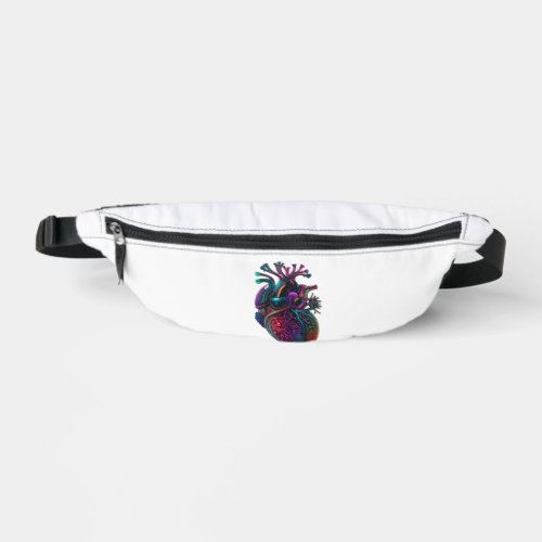 Anatomical Heart  3 Fanny Pack