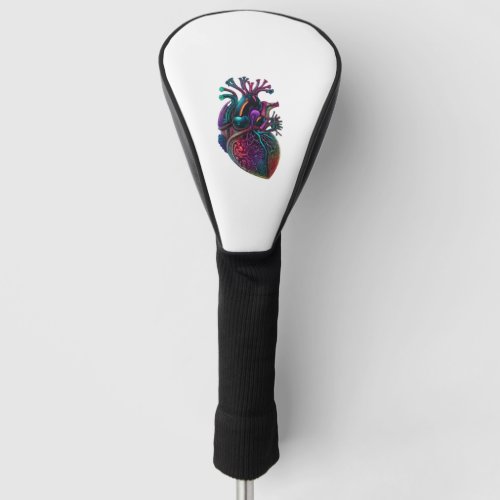 Anatomical Heart  3 Golf Head Cover