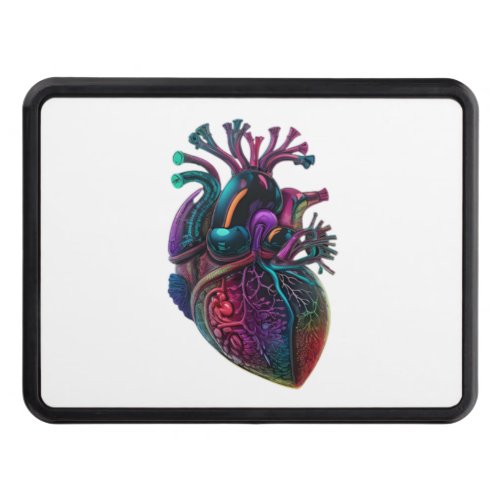 Anatomical Heart  3 Hitch Cover