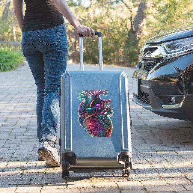 Anatomical Heart  3 Sticker (Suitcase Insitu)