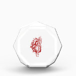 Anatomical Heart Award<br><div class="desc">Acrylic Octagon Awards</div>