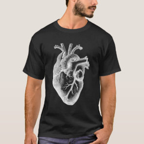 Anatomical Heart Biology Science Hoodie T-Shirt