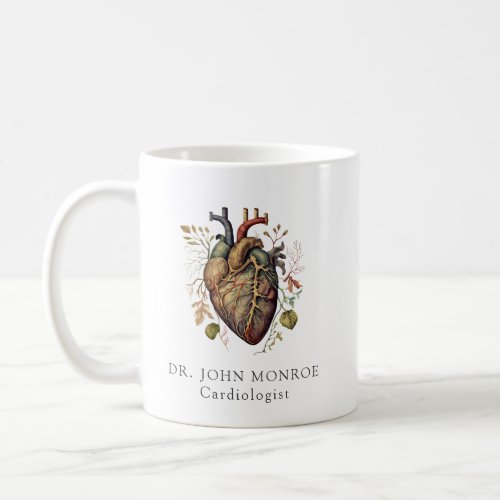 Anatomical Heart Cardiologist Doctor  Coffee Mug