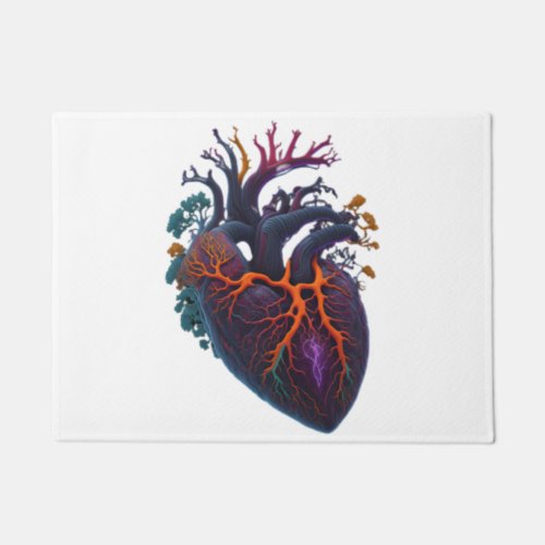Anatomical Heart   Doormat
