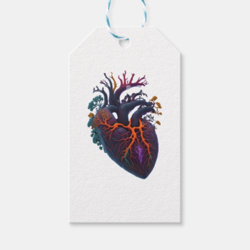 Anatomical Heart   Gift Tags