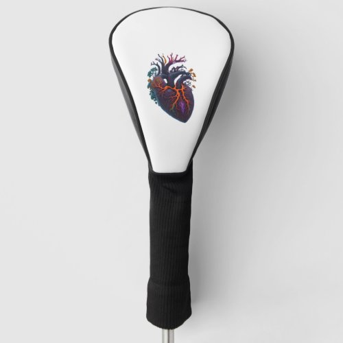 Anatomical Heart   Golf Head Cover