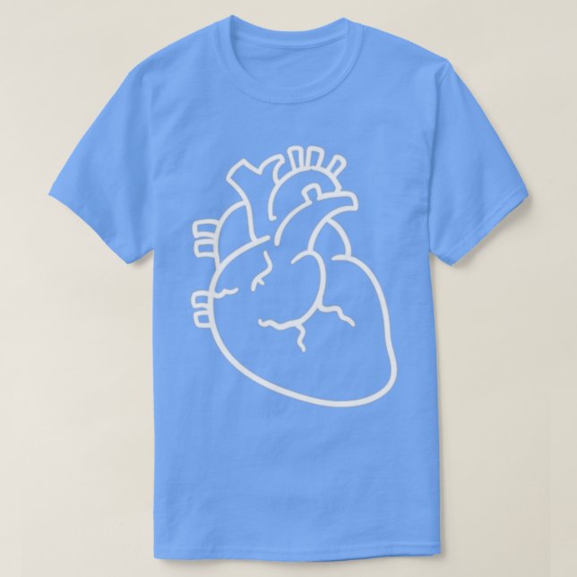 Anatomical Heart Heart Shirt 1 (Design Front)