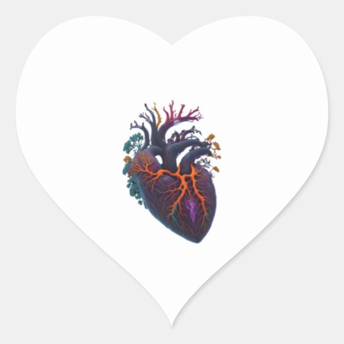Anatomical Heart   Heart Sticker