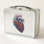 Anatomical Heart   Metal Lunch Box