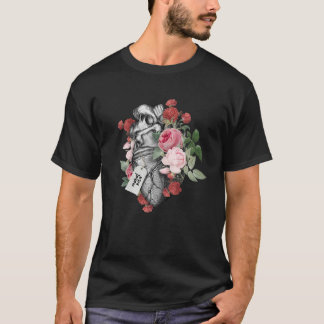 Anatomical Heart Organ And Flowers With Mahal Kita T-Shirt