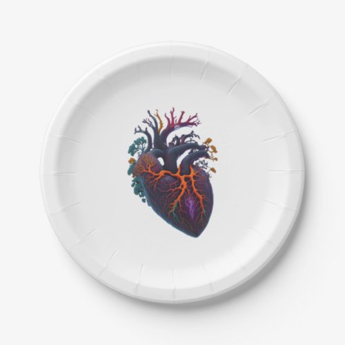Anatomical Heart   Paper Plates