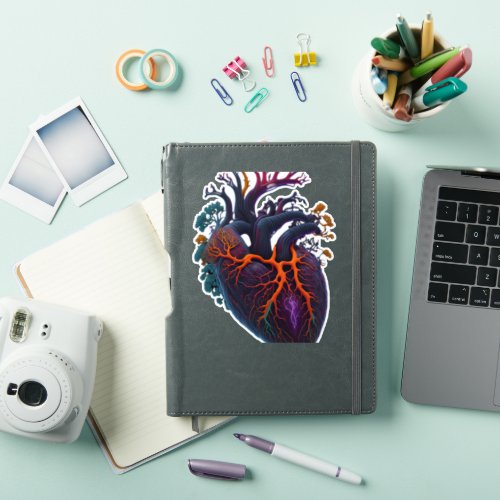 Anatomical Heart   Sticker