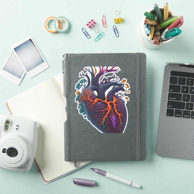 Anatomical Heart   Sticker (iPad Cover)