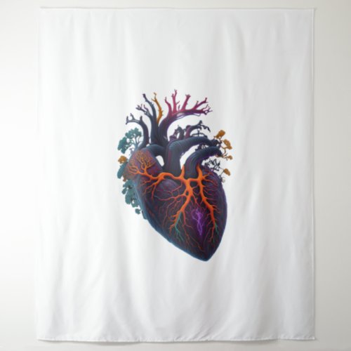 Anatomical Heart   Tapestry