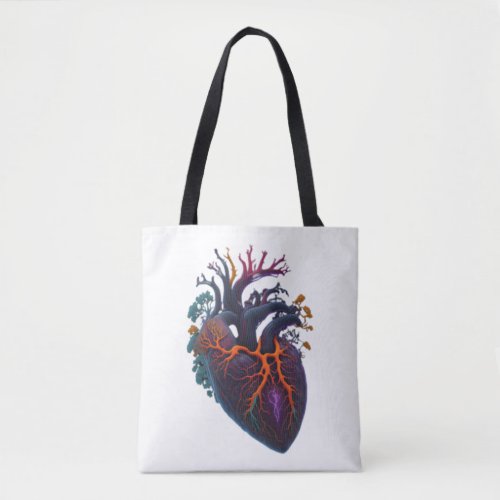 Anatomical Heart   Tote Bag