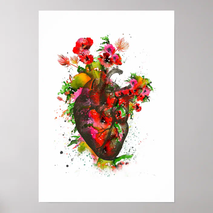 Featured image of post The Best 25 Floral Anatomical Heart Art