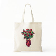 Anatomical Heart with Roses, Heart Warrior