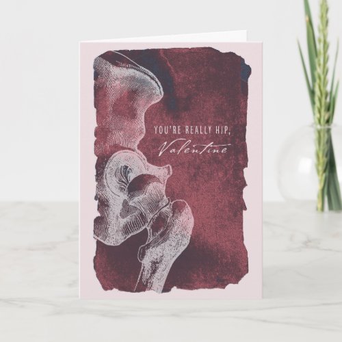 Anatomical Hip Valentines Card
