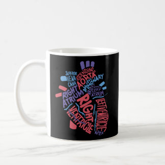 Anatomical Hu He Cardiology Medical Cardiac Nurse Coffee Mug
