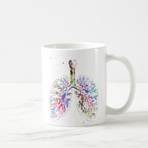 Anatomical Lungs Coffee Mug