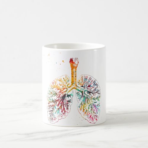 Anatomical Lungs Coffee Mug