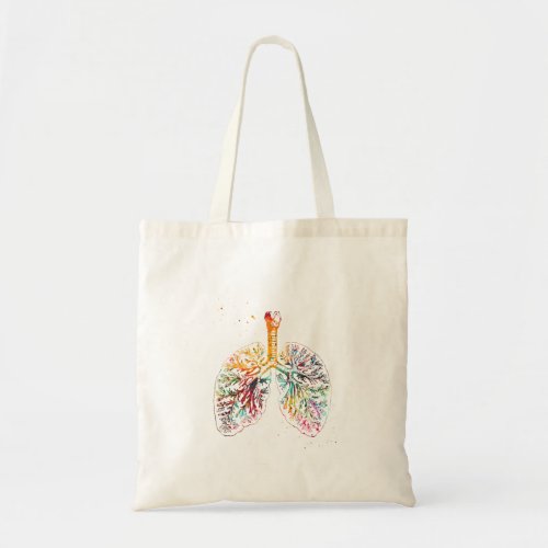 Anatomical Lungs Tote Bag