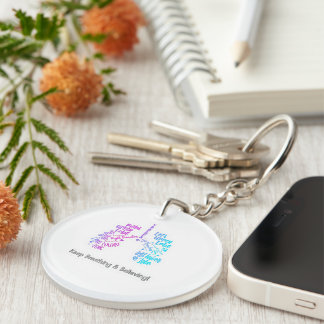 Anatomical Lungs with Keychain