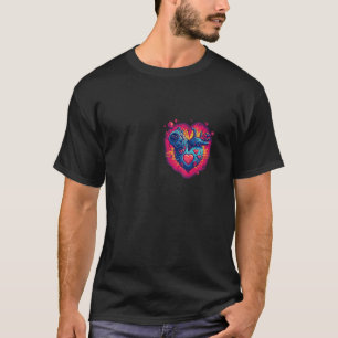 Anatomical Mechanical Heart with Laser Gun Cyberpu T-Shirt