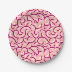 Anatomy Brain Paper Plates