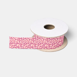 Anatomy Brain Satin Ribbon