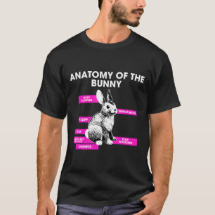 Anatomy Bunny Rabbit T-Shirt