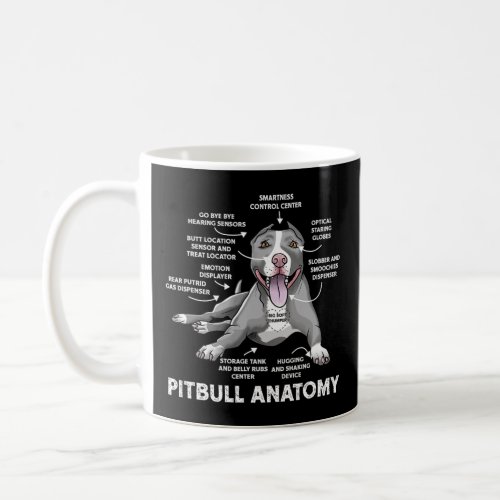 Anatomy Fun Bulldog Lover Dog Owner   Coffee Mug