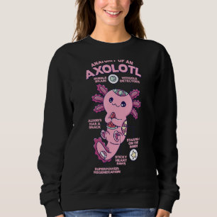 Anatomy Of A Axolotl Sweatshirt