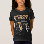 Anatomy Of A Beagle - Funny Beagle Dog Lover Pet O T-Shirt