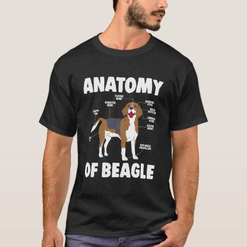 Anatomy Of A Beagle T_Shirt
