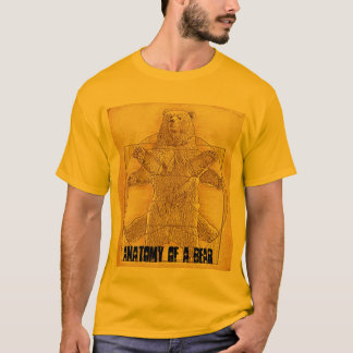 Anatomy of a Bear Custom T T-Shirt
