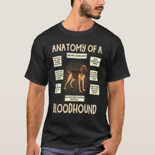 Anatomy Of A Bloodhound Puppy T-Shirt