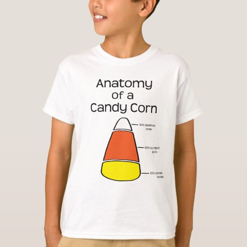 Anatomy of a Candy Corn T_Shirt