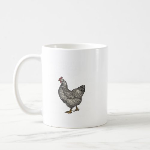 Anatomy Of A Chicken Funny Chicken Lover For Farme Coffee Mug