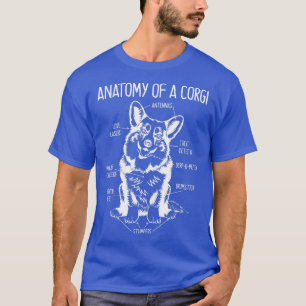 Anatomy Of A Corgi, Gifts For Dog Lovers, Funny Do T-Shirt
