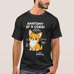 Anatomy Of A Corgi T-Shirt