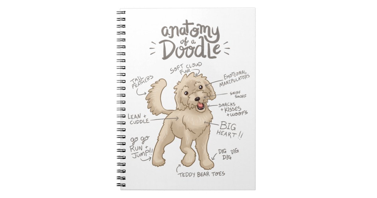 To-doodle Notepad, Watercolor Notepad, Dog Notepad, Golden Doodle Notepad,  Dog Lover Gift, Writing Pad, to Do List Pad, Cute Desk Note 