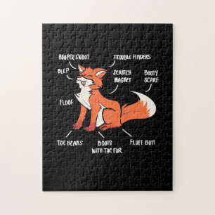 Anatomy Of A Fox Jigsaw Puzzle