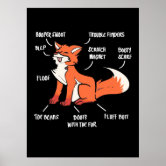 Fox Gifts Women Fox Gifts Girls Fox Lover Fox Poster, Zazzle