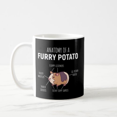 Anatomy Of A Furry Potato Guinea Pig Coffee Mug