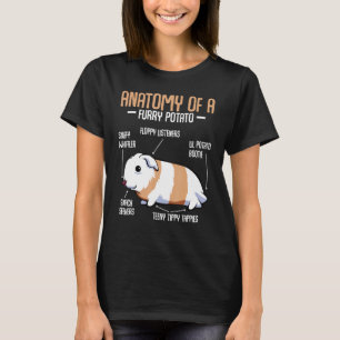 Anatomy Of A Furry Potato Guinea Pig Household Pet T-Shirt
